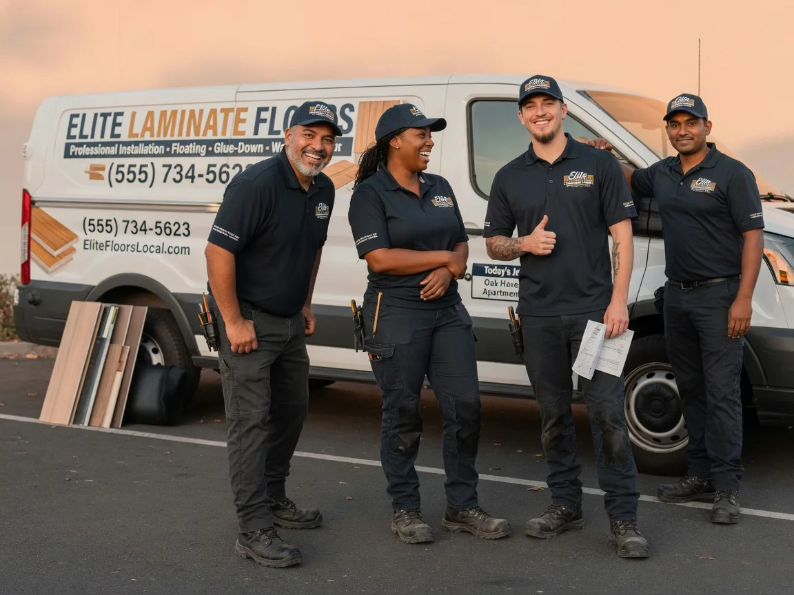 Laminate flooring installation company in Cisco, IL